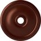 Ekena Millwork Theia Ceiling Medallion (Fits Canopies up to 6 3/4"), 24"OD x 3 5/8"ID x 1 3/4"P, Antique Copper CM24THACS - alternate 1